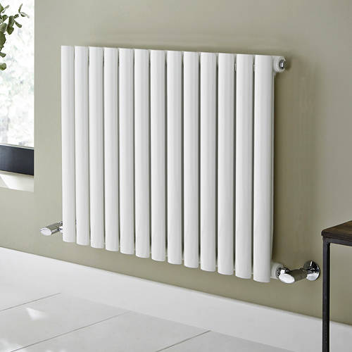 Additional image for Aspen Radiator 1440W x 600H mm (Single, White).