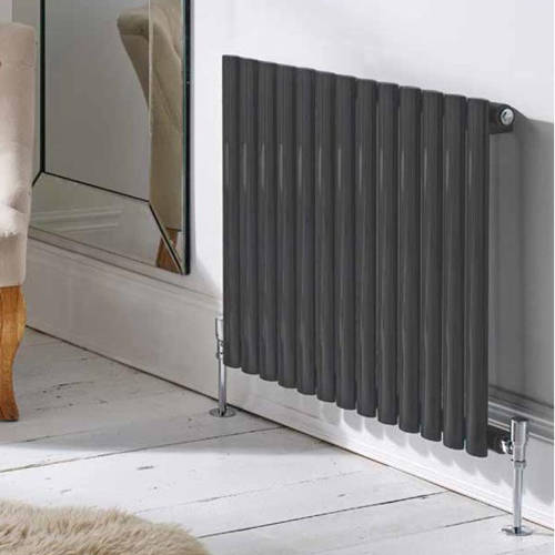 Additional image for Aspen Radiator 360W x 600H mm (Single, Anthracite).