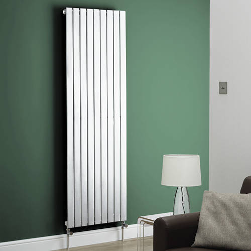 Additional image for Boston Vertical Radiator 550W x 1200H mm (White).