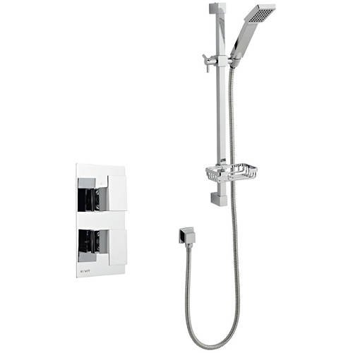 Additional image for Shower Valve With Slide Rail Kit (Option 1).