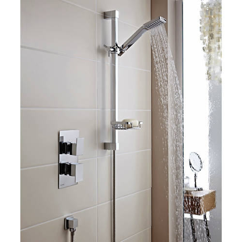 Additional image for Shower Valve With Slide Rail Kit (Option 1).