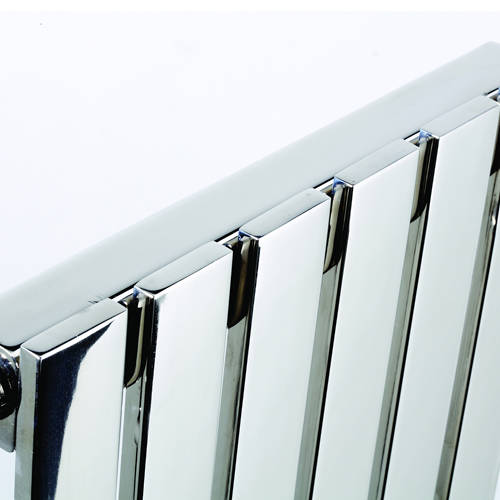 Additional image for Florida Vertical Radiator 490W x 800H mm (Stainless Steel).