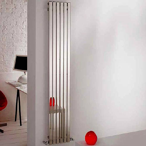 Additional image for Florida Vertical Radiator 590W x 1000H mm (Stainless Steel).