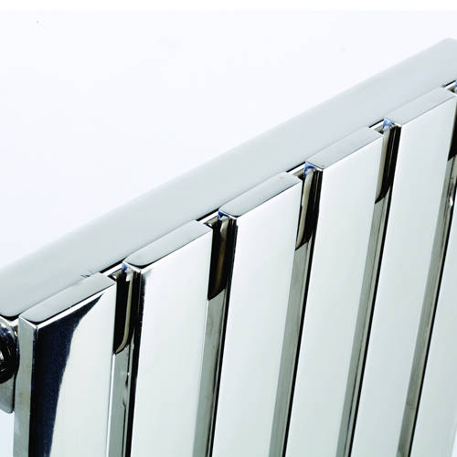 Additional image for Florida Vertical Radiator 590W x 600H mm (Stainless Steel).