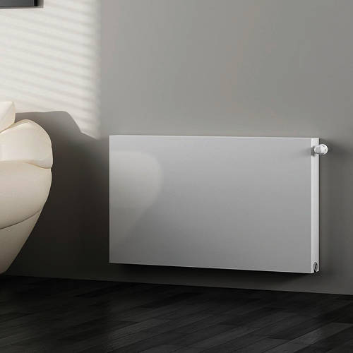 Additional image for Kompact Horizontal Radiator 1000x400mm (DC, White).