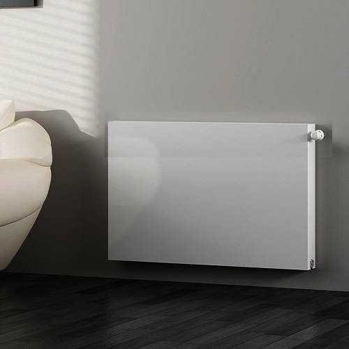 Additional image for Kompact Horizontal Radiator 800x500mm (DC, White).