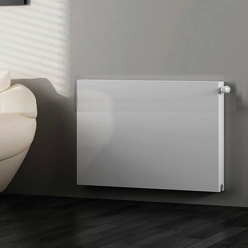 Additional image for Kompact Horizontal Radiator 800x600mm (DC, White).