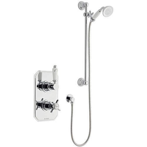 Additional image for Shower Valve With Slide Rail Kit (Option 1).