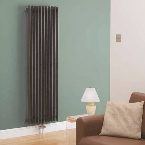 Additional image for Los Angeles Vertical Radiator 500W x 1604H mm (Anthracite).