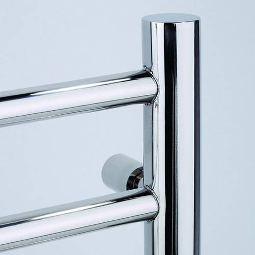 Additional image for Orlando Curved Heated Towel Rail 500W x 1200H mm (S Steel).