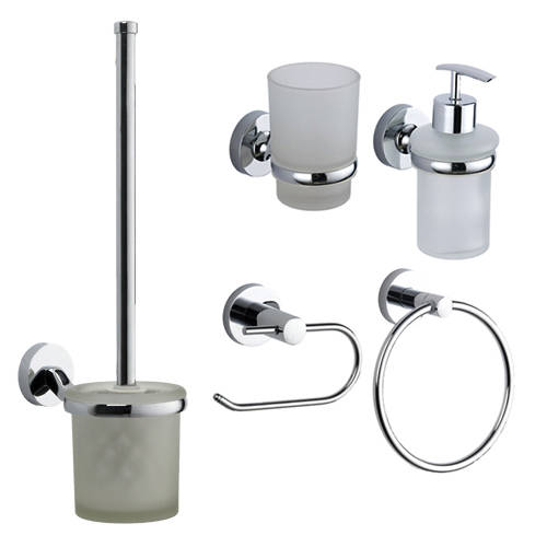 Additional image for Bathroom Accessories Pack 9 (Chrome).