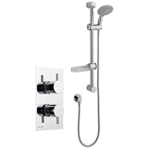 Additional image for Shower Valve With Slide Rail Kit (Option 1).