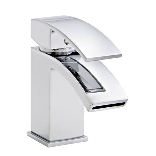 Additional image for Basin Mixer Tap With Click Clack Waste (Chrome).