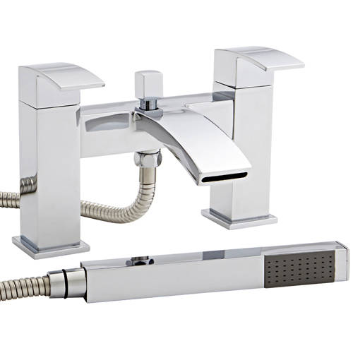 Additional image for Bath Shower Mixer Tap With Kit (Chrome).