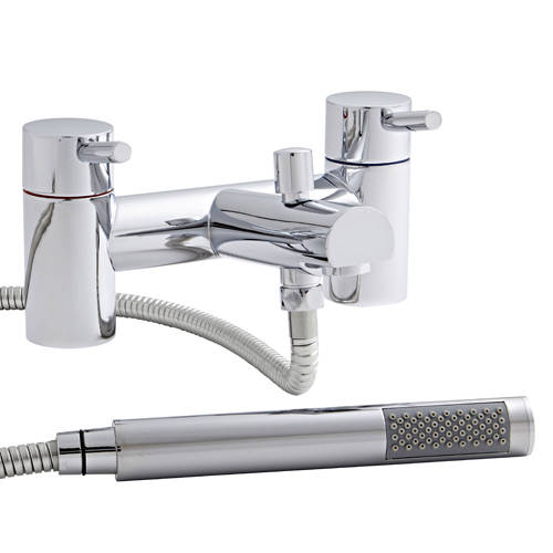 Additional image for Bath Shower Mixer Tap With Kit (Chrome).