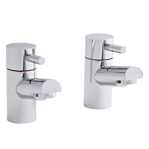 Additional image for Pair Of Basin Taps (Chrome).