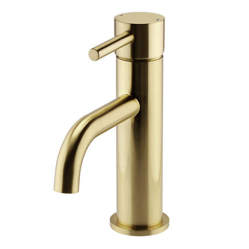 Additional image for Basin Mixer Tap (Brushed Brass).