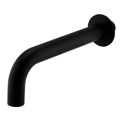 Additional image for Wall Mounted Bath Spout (Matt Black).