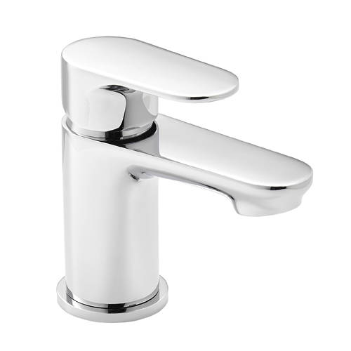 Additional image for Mini Basin Mixer Tap With Click Clack Waste (Chrome).