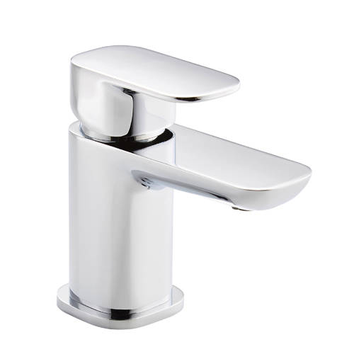 Additional image for Mini Basin Mixer Tap With Click Clack Waste (Chrome).