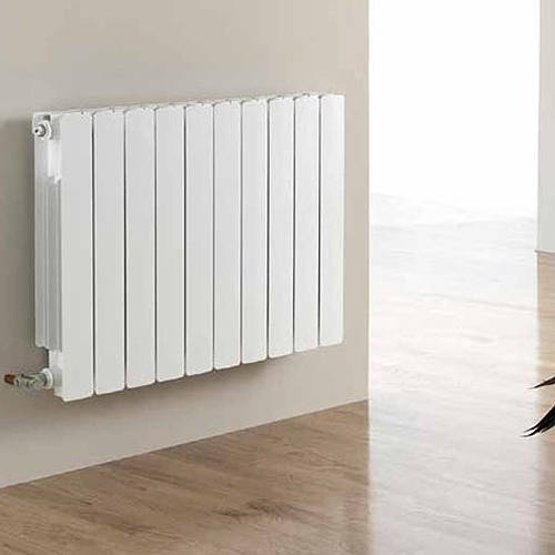 Additional image for Vermont Aluminium Radiator 640W x 581H mm (White).