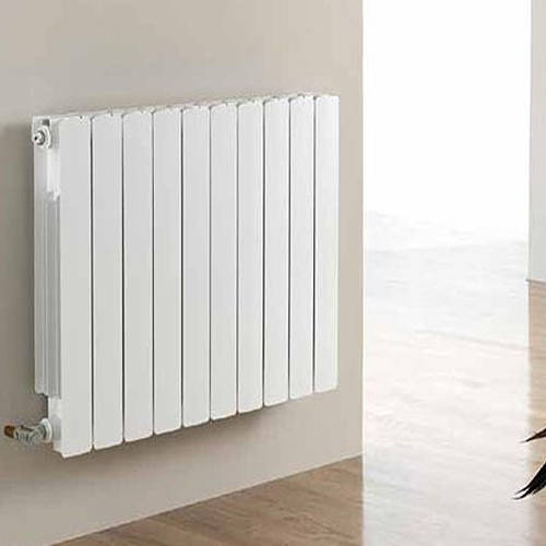 Additional image for Vermont Aluminium Radiator 400W x 681H mm (White).