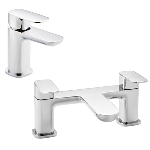 Additional image for Basin & Bath Filler Tap Pack (Chrome).