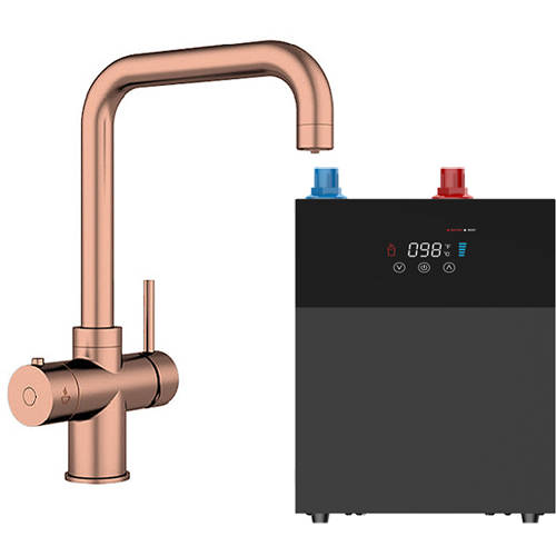 Additional image for Delta Digital 3 In 1 Boiling Water Kitchen Tap (Copper, 4.0L).