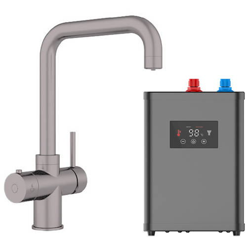 Additional image for Delta Digital 3 In 1 Boiling Water Kitchen Tap (Gun Metal Grey, 2.4L).