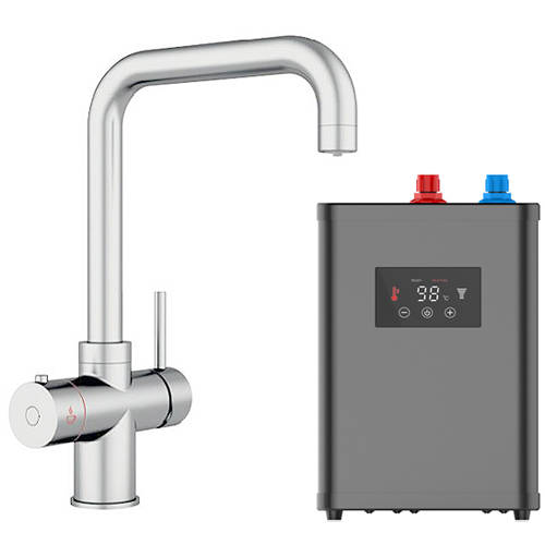 Additional image for Delta Digital 4 In 1 Boiling Water Kitchen Tap (Chrome, 2.4L).