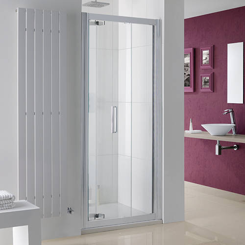 Additional image for Bergen Bi-Fold Shower Door With 8mm Glass (1000x2000).