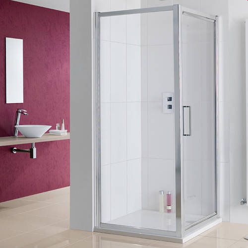 Additional image for Narva Shower Enclosure With Pivot Door (700x700x2000).