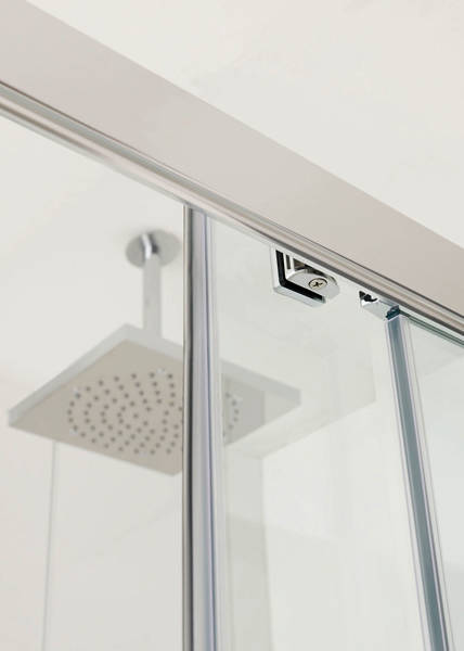 Additional image for Talsi Slider Shower Door With 8mm Glass (1400x2000).