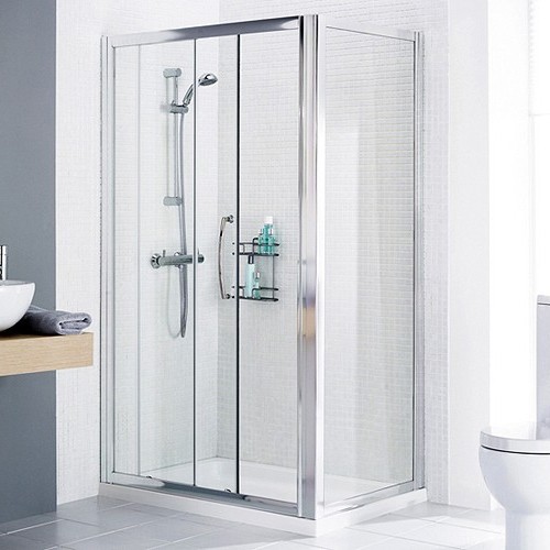 1200x750 Shower Enclosure Slider Door Tray Right Handed