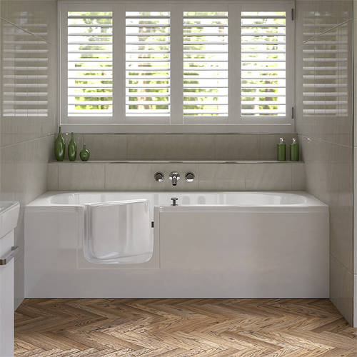 Additional image for Aventis Walk In Bath With Left Handed Door Entry (Whirlpool).
