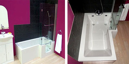 Additional image for Savana Walk In Shower Bath With Right Hand Door (1670x850).
