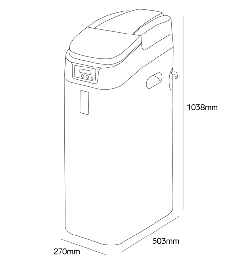 Additional image for Matrix Water Softener (2 - 16 people, 28mm).