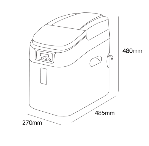 Additional image for Mini Aqua Water Softener (1 - 4 people, 22mm).