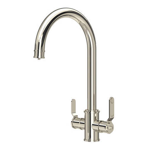 Additional image for 3-in-1 Instant Hot Water Kitchen Tap (Nickel).