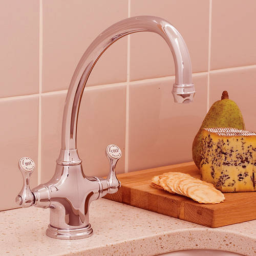 Additional image for Kitchen Mixer Tap (Polished Nickel).