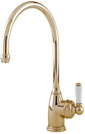 Additional image for Kitchen Mixer Tap With Single Lever (Gold).