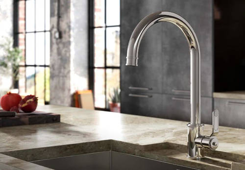Additional image for Kitchen Tap With Lever Handle (Chrome).