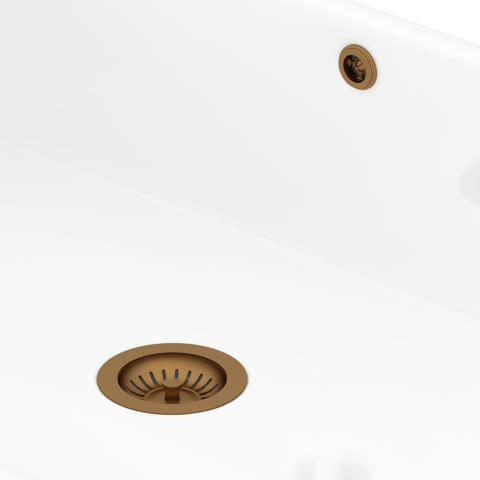 Additional image for Single Bowl Sink Waste and Overflow Kit (English Bronze).