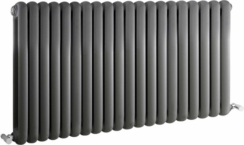 Additional image for Salvia Double Radiator. 5659 BTU (Anthracite). 1223x635mm.