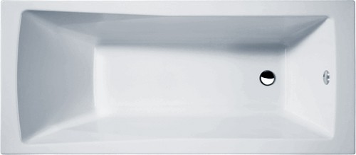 Additional image for Linton Single Ended Acrylic Bath & Panels. 1800x800mm