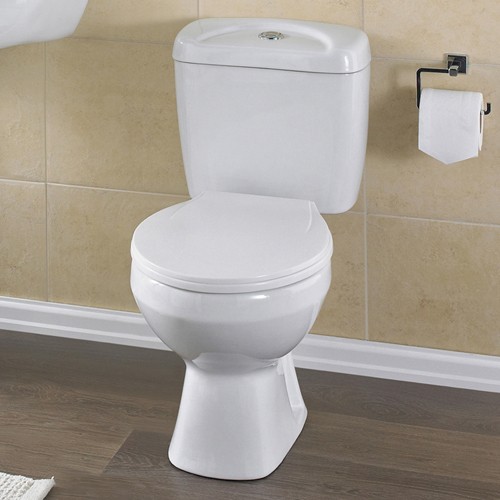 Additional image for Melbourne Toilet With Push Flush Cistern & Soft.