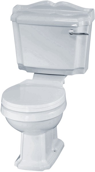 Additional image for Legend Traditional Toilet With Cistern & Standard Seat.