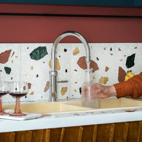 Additional image for Round Boiling Water Kitchen Tap. PRO3 (Polished Chrome).