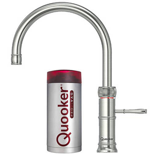 Additional image for Round Boiling Water Kitchen Tap. PRO3 (Stainless Steel).