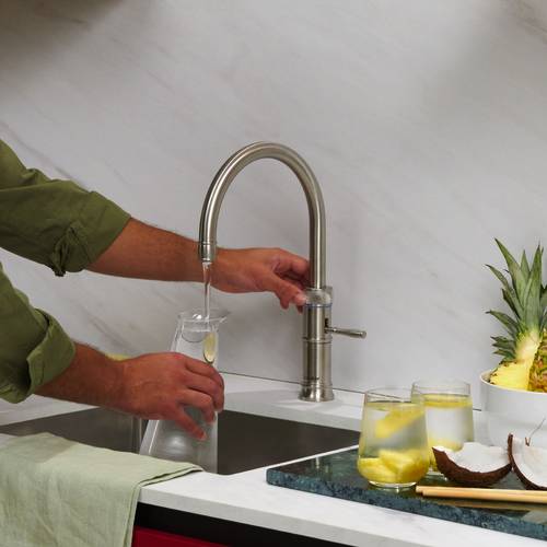 Additional image for Round Boiling Water Kitchen Tap. PRO3 (Stainless Steel).